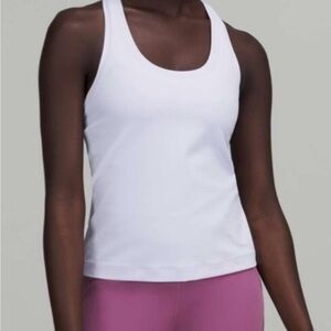 💙Lululemon Athletica Pastel Blue -Cool RB Short tank Sz 10